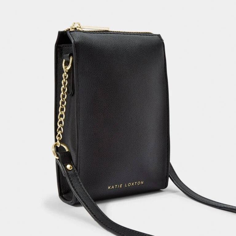Zana Slim Crossbody Bag - Black - Image 5