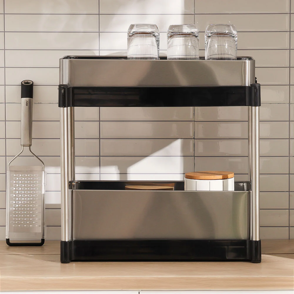 Zeno 2-Tier Sliding Storage Organizer - Image 4