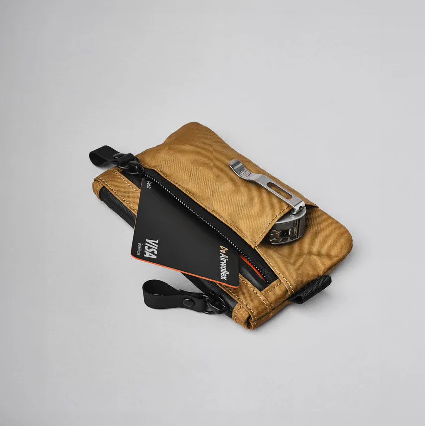 Zip Card Holder - Coyote Brown VX21 - Image 3