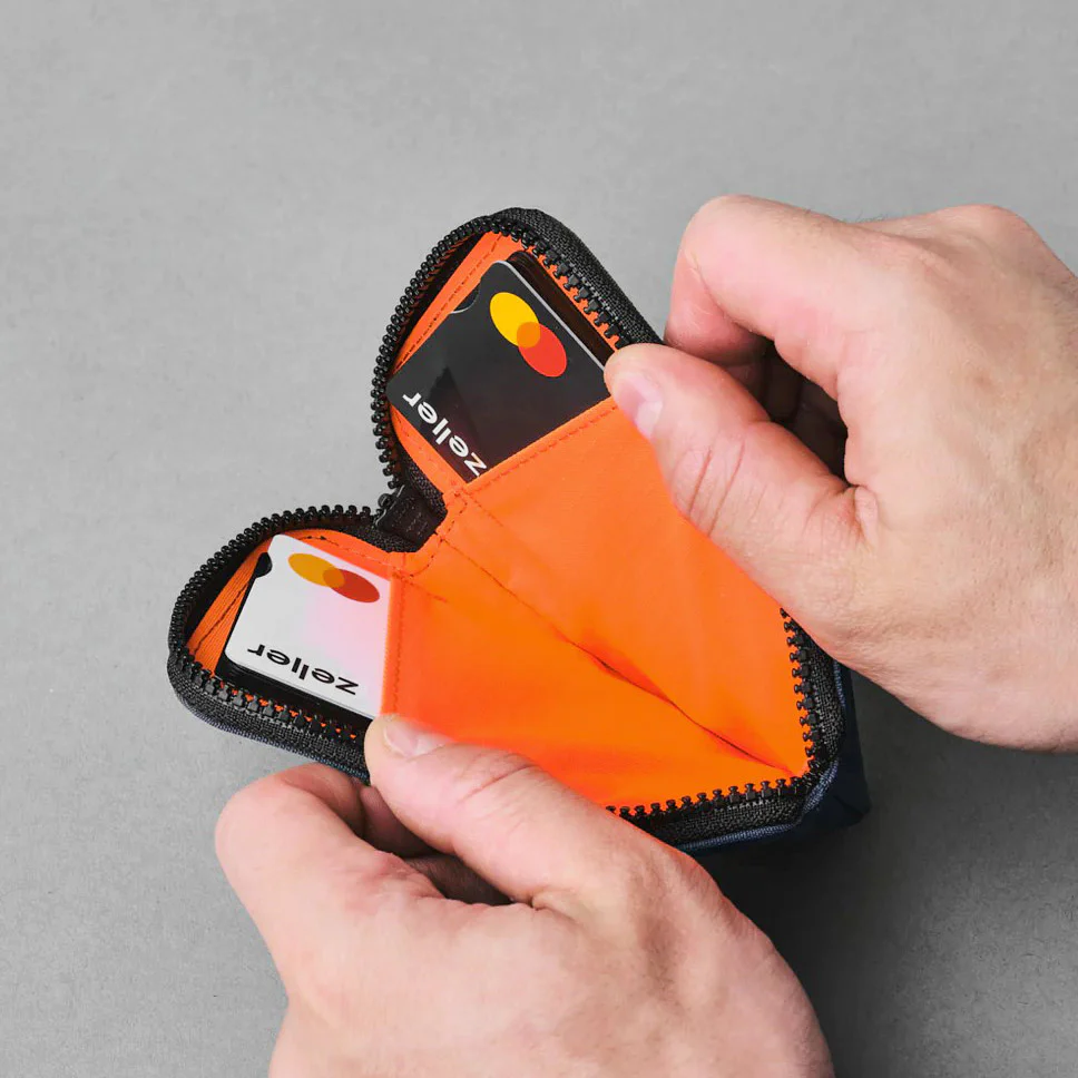 Zip Card Pouch - Axoflux Blue - Image 4