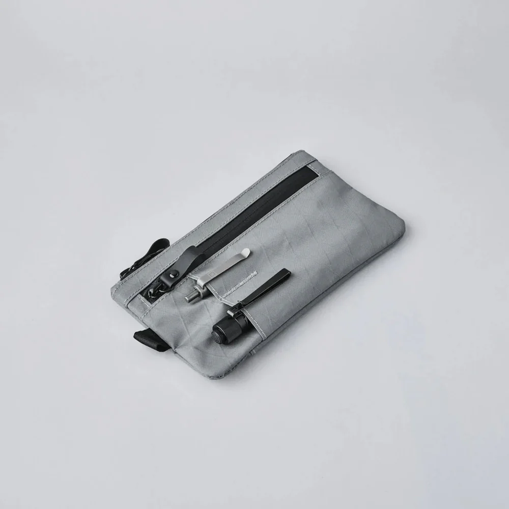 Zip Clutch - Grey VX21 - Image 3