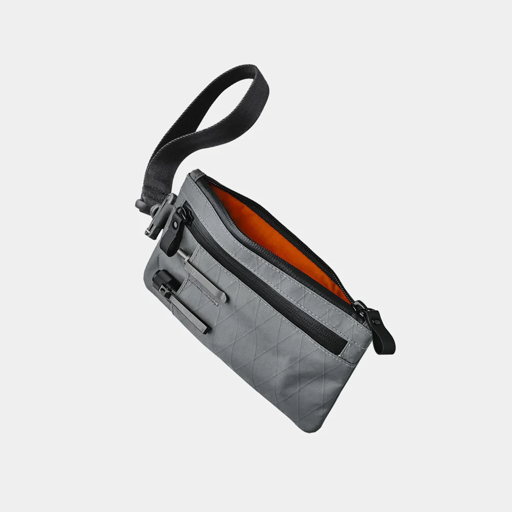 Zip Clutch - Grey VX21 - Image 5