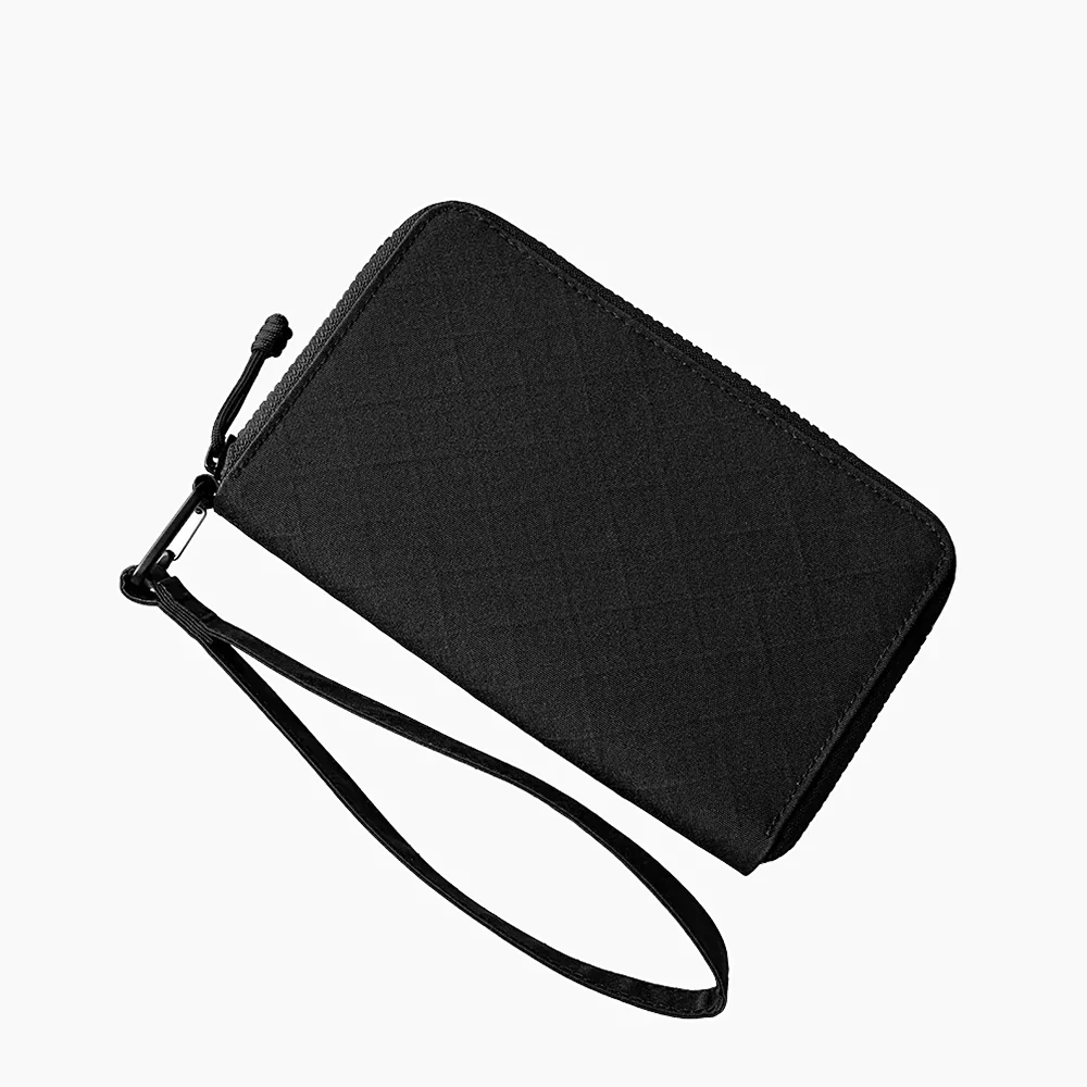 Zip Passport Wallet - Axogrid Black - Image 11