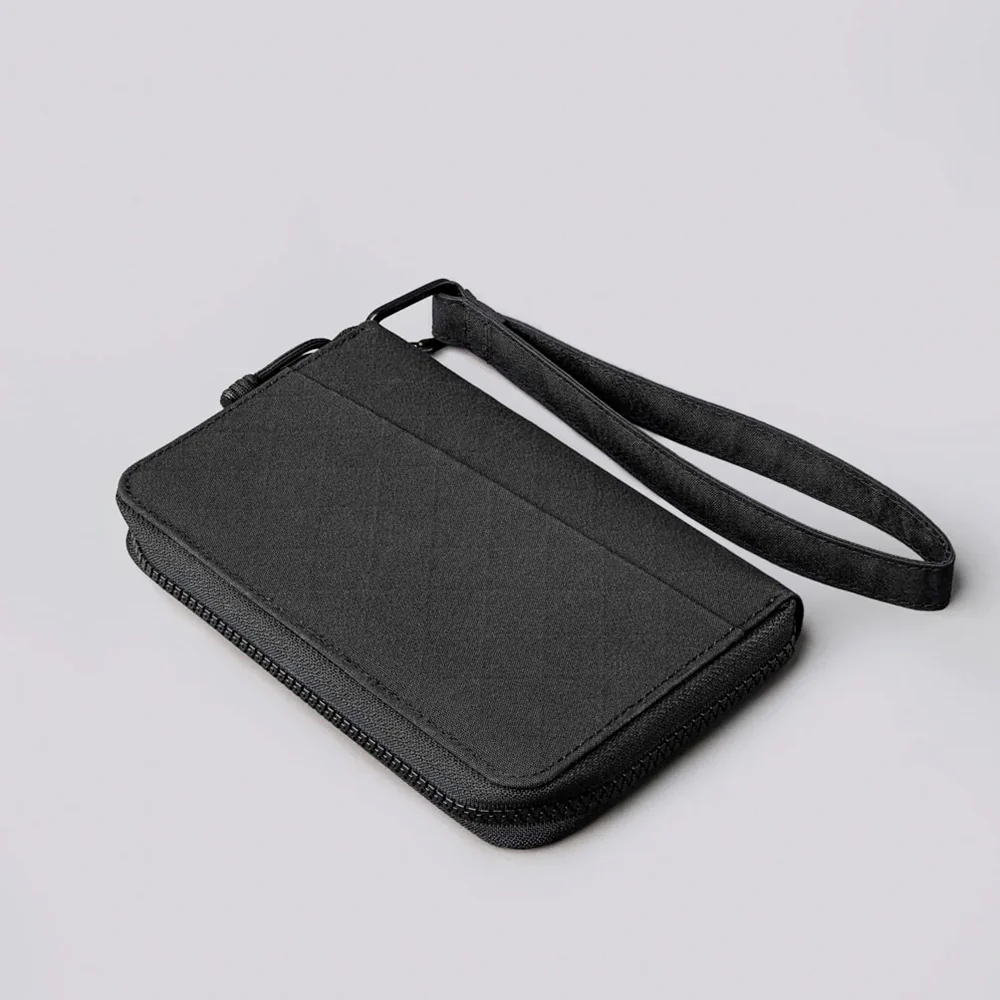 Zip Passport Wallet - Axogrid Black - Image 2