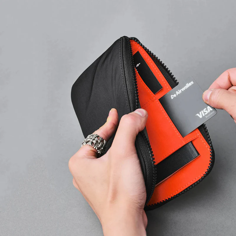 Zip Travel Wallet - Axoflux Black - Image 5