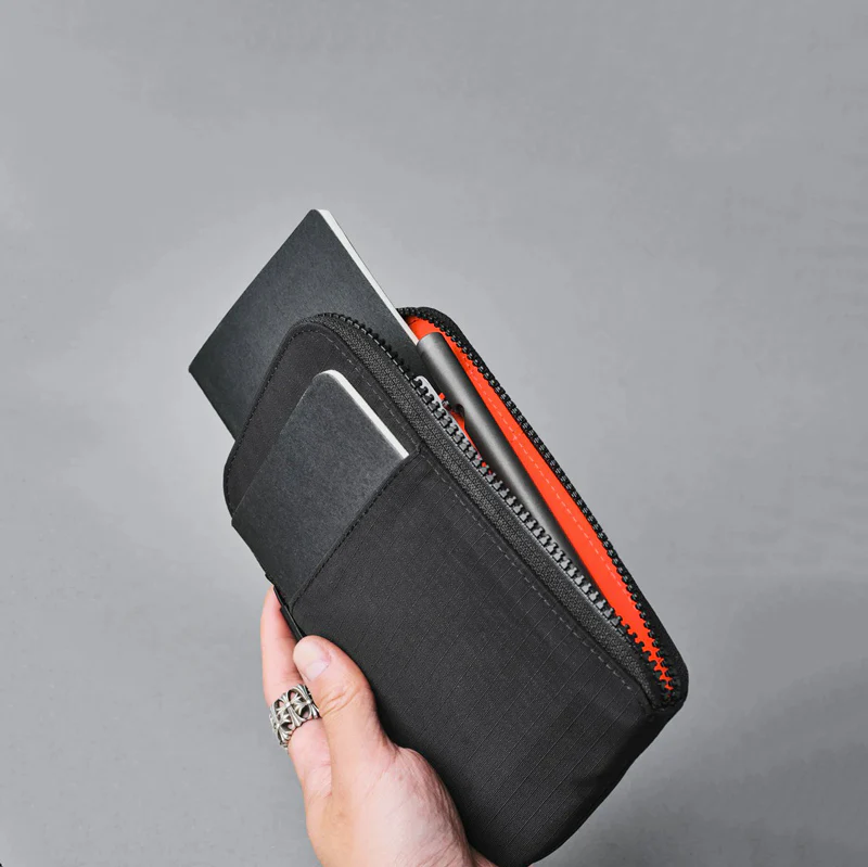 Zip Travel Wallet - Axoflux Black - Image 7