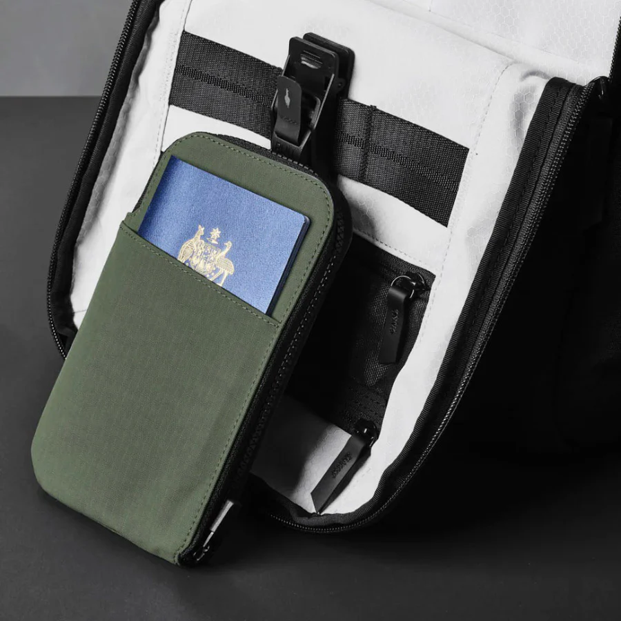 Zip Travel Wallet - Axoflux Green - Image 2