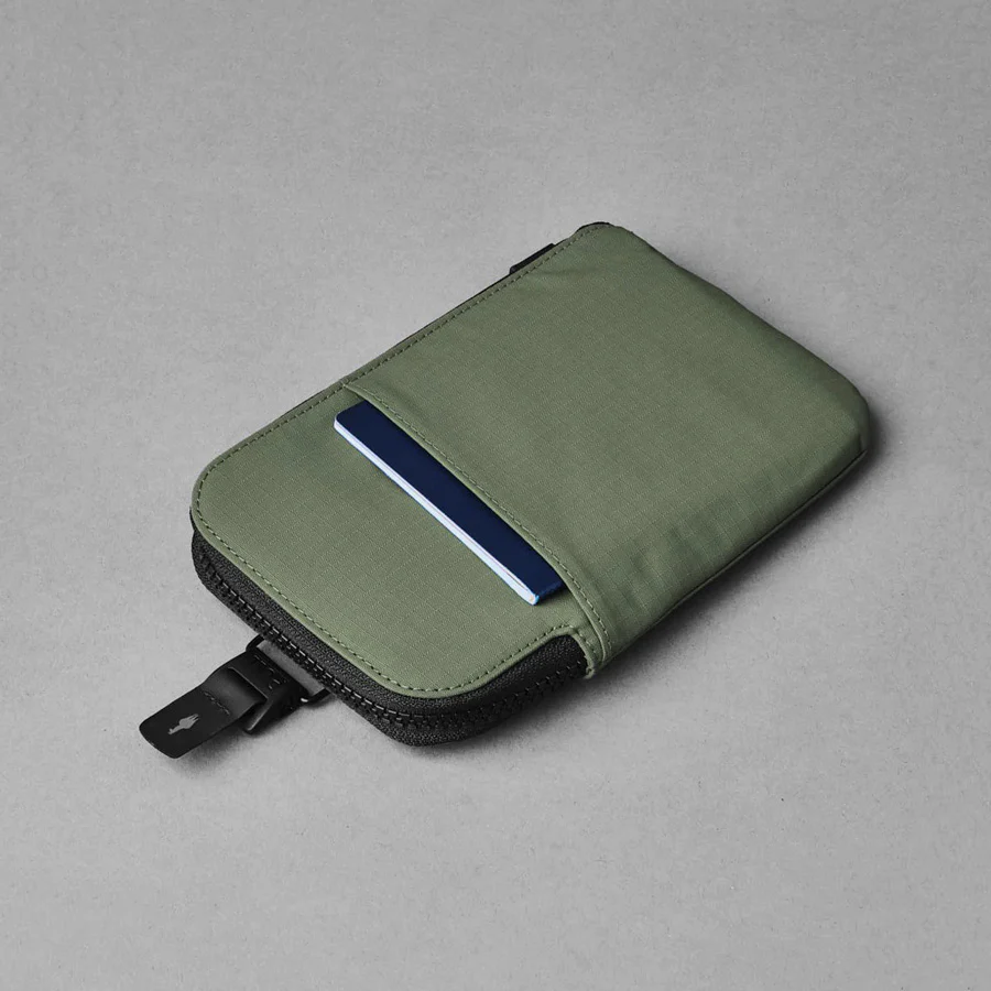 Zip Travel Wallet - Axoflux Green - Image 8