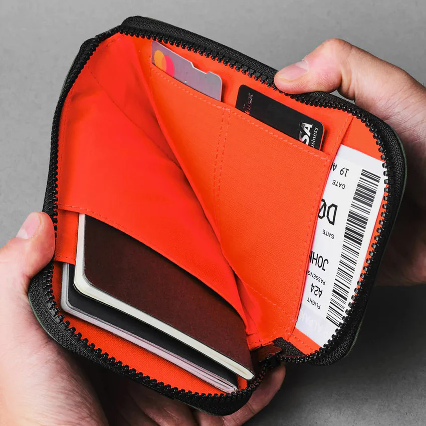 Zip Travel Wallet - Axoflux Green - Image 9