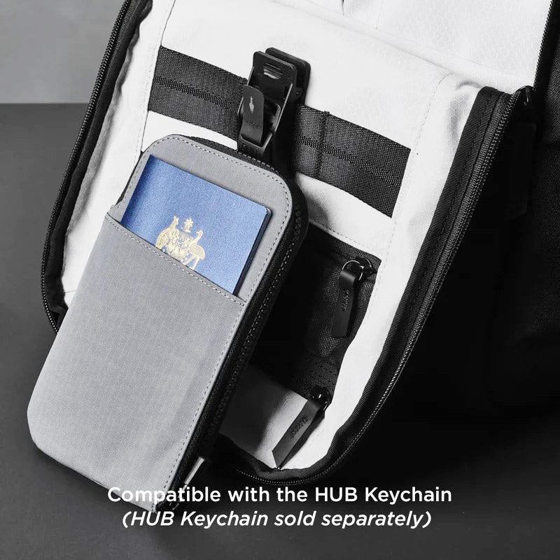 Zip Travel Wallet - Axoflux Grey - Image 2