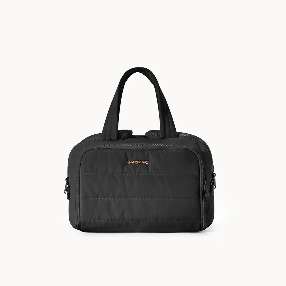 Zora Spacesaver Toiletry Bag - Black - Image 3