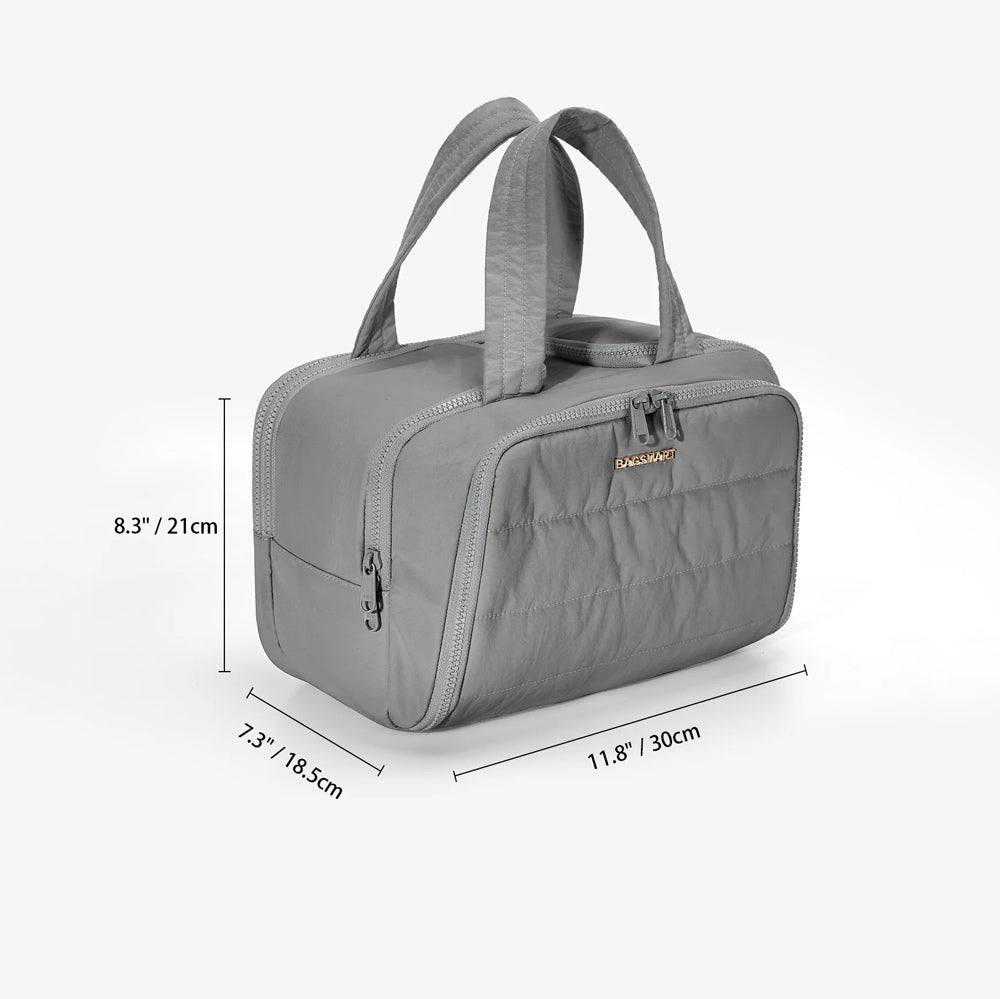 Zora Spacesaver Toiletry Bag - Grey - Image 8