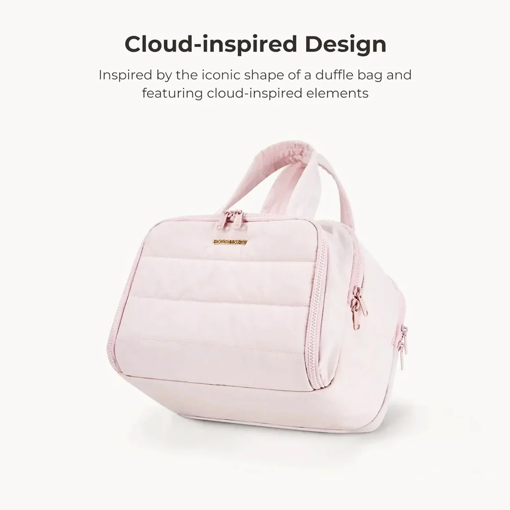 Zora Spacesaver Toiletry Bag - Pink - Image 8